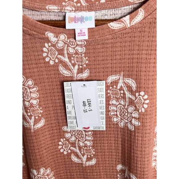 NWT S TUNIC TOP, LuLaRoe Leah - Picture 2 of 3